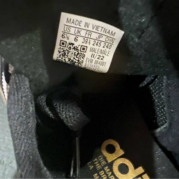 NWT Adidas Samba Classic Sneakers Black Brown Gum Sole Size Men 6.5/Women 7.5 - Picture 12 of 13